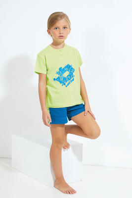 MÄDCHEN-PYJAMAS M/M LP7050 Tellini S.R.L. Großhandelskleidung